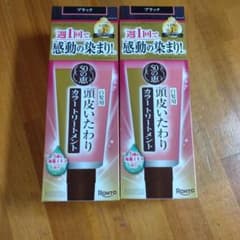 頭皮いたわりカラートリートメント ブラック 150g 　2箱セットのサムネイル