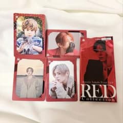 【即購入可】Ryosuke Yamada　公式写真　50枚コンプリートセット 山田涼介 Ryosuke Yamada RED ビジュアルカード④ - メルカリ