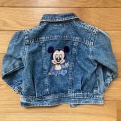 ベビーミッキー　デニムジャケット　80のサムネイル