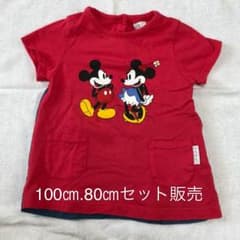 新品未使用★Tシャツ ミッキーミニーのサムネイル