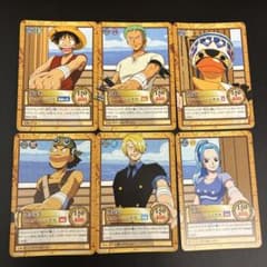 ワンピース カードダス ハイパーバトル ジャンプフェスタ 6枚セット