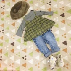 チェック柄 チュニックのサムネイル