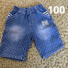半ズボン　ドットのサムネイル
