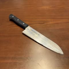 源菊虎 三層鋼 三徳包丁 包丁 庖丁 ナイフ 全長30cm - メルカリ