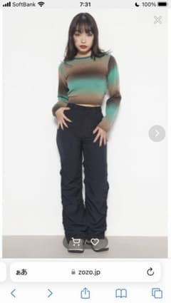 新品　2way gather pt ギャザーパンツのサムネイル