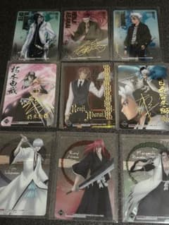 BLEACH クリアカード 箔押し セット - メルカリ