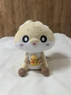 化けギツネのちくわ　おちょもらちBIGぬいぐるみ　プライズ タグ付き 新品未使用