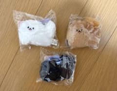 るんるんポメラニアン ガチャ 3種セット ブラウン ブラック ホワイトのサムネイル