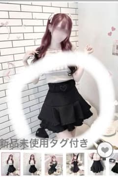 HONEY MEW ハートベルトフリルスカート 新品 - メルカリ