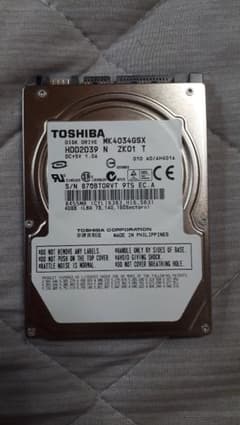 【ジャンク】TOSHIBA 40GBHDD (SATA)のサムネイル