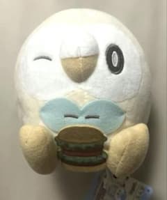 포켓피스 봉제인형 맛있는 지칸 모쿠로 태그 첨부