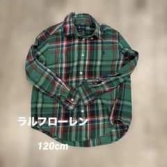 랄프 로렌 120cm 체크 셔츠