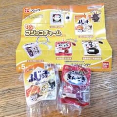 フジッコチャーム　ふじっ子　塩こんぶ　おまめさん　きんとき　ガチャ　ガチャガチャのサムネイル