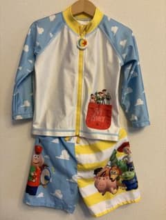 Disney Pixar Toy Story 러쉬 가드 세트 100
