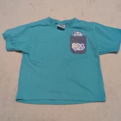 ファンターネ！あーぷん ポケット付き Tシャツ ターコイズブルーのサムネイル