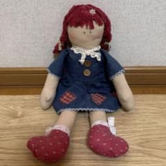 カントリードール 布製 人形 置物 インテリア 雑貨のサムネイル