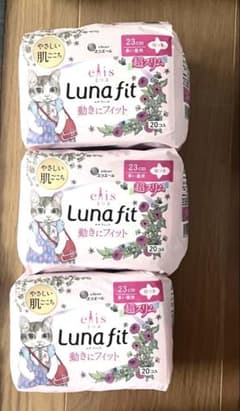 エリス Luna fit 23cm 20個入り 3パックセットのサムネイル