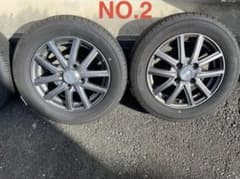 美品 バリ山 2024年製155/65R13 国産タイヤ・ホイールセット No2 美品 バリ山 2024年製155/65R13 国産タイヤ・ホイールセット No2