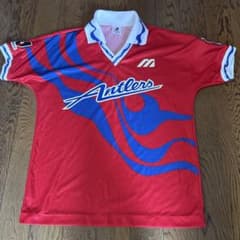 鹿島アントラーズ 初代 ミズノ　ヴィンテージ　ユニフォーム 鹿島アントラーズ 初代ユニフォーム ミズノ 美品、超貴重品 - メルカリ