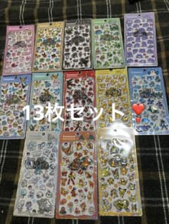 正規品❣️ポケモン プチドロップステッカー 13種類セットのサムネイル