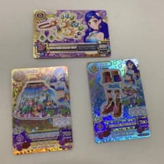 【美品】アイカツ オリエンタルリブラコーデ 3枚セット【中古】のサムネイル