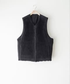 ssstein シュタイン WOOL FUR REVERSIBLE VEST - メルカリ