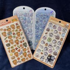 新品未使用 正規品 ボンボンドロップシール 立体 シール 4枚 セット
