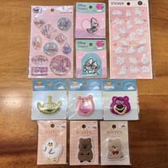 [미개봉·신품] Disney 패치 씰/오터 씰/푹신 씰