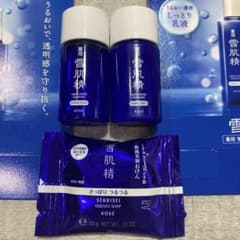 雪肌精　化粧水　乳液　洗顔　石鹸　サンプルのサムネイル
