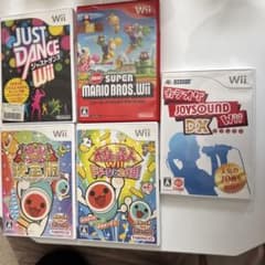 Wiiソフトセット 5本まとめ売り - メルカリ