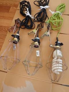 EARTH MAN 高儀 クリップライト CLT-140F 3個セット 中古品のサムネイル