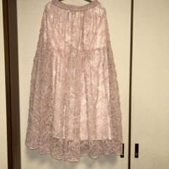 OBLI ピンクチュールスカート　サイズ1のサムネイル