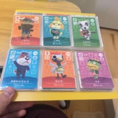 どうぶつの森 amiiboカード 6枚セットのサムネイル