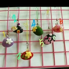浴衣の根付☆ストラップにも♪のサムネイル