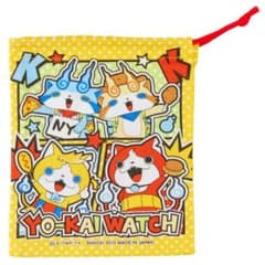 妖怪ウォッチ 巾着 カップ袋のサムネイル