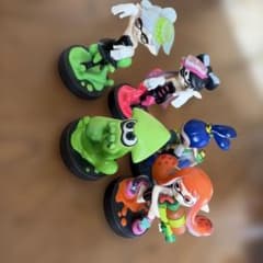 スプラトゥーン アミーボ フィギュア 5体セット 初代 スプラトゥーン amiibo 5体セット - メルカリ