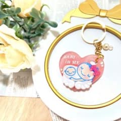マタニティマーク　ハンドメイド　キーホルダーのサムネイル