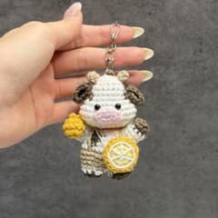うしさん　キーホルダー　【デコポン】のサムネイル