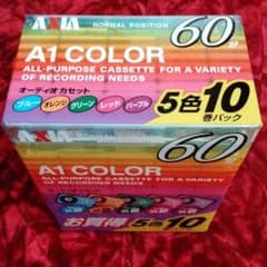 カセットテープ　FUJI FILM A1SB 60*10P MIXのサムネイル