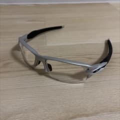OAKLEY サングラス flak 2.0 シルバーフレーム 度入りクリアレンズのサムネイル