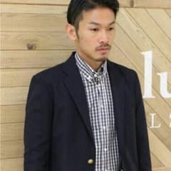 定価19440円　NEW QUALITY MADE ネイビーブレザージャケットのサムネイル