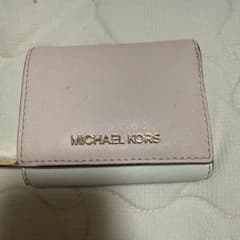 MICHAEL KORS 三つ折り財布 ピンク ホワイトのサムネイル