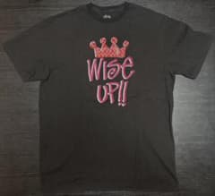STUSSY Wise Up!! Tシャツ ブラック XLのサムネイル