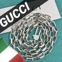 美品 GUCCI 3.8ミリ シルバー925 チェーンネックレス - メルカリ