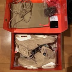 【新品】NIKE AIR JORDAN 6 Travis Scottのサムネイル