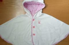美品！ミキハウス ポンチョ ケープのサムネイル