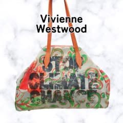 Vivienne Westwood トートバッグ 総柄 オーブロゴ マルチカラー - メルカリ