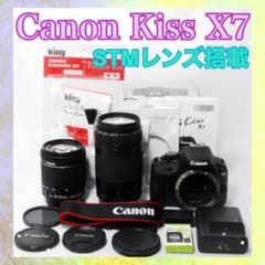 クリーニングセット付属❤️Canon Kiss X7❤️一眼レフカメラ❤️元箱付き❤️ クリーニングセット❤️Canon Kiss X7❤️一眼レフカメラ❤️スマホ
