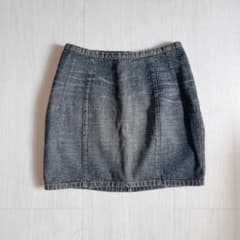 Anglomania デニム コクーンミニスカート ラメ 美品 サイズ 28のサムネイル