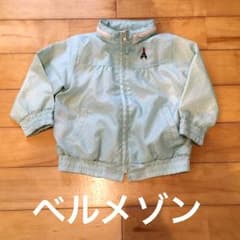 【GITA】水玉ナイロンジャンバー80サイズのサムネイル